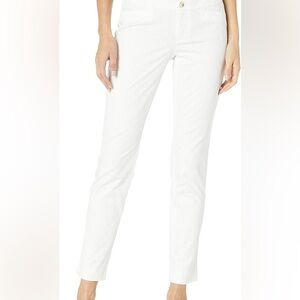 Lilly Pulitzer Kelly Skinny Ankle Pants White. Size 8